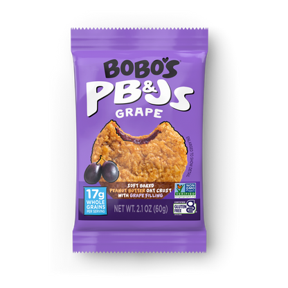 BOBO's Grape PB&J Sandwich Cookie, 2.1oz