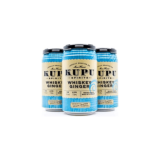 Maui Kupu Whiskey Ginger  (4PKC 12 OZ)