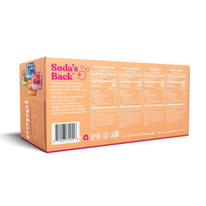 Poppi Prebiotic Juicy Refresh 8pk 12oz Can