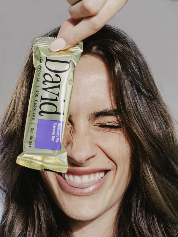 David Blueberry Pie Protein Bar, 2.05oz