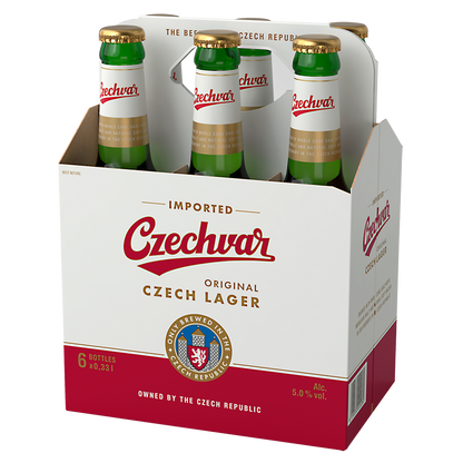 Czechvar Lager 6pk 12oz Btl