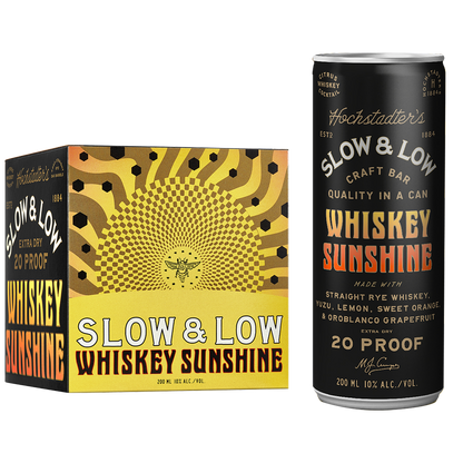Slow & Low Whiskey Sunshine 4pk 200ml