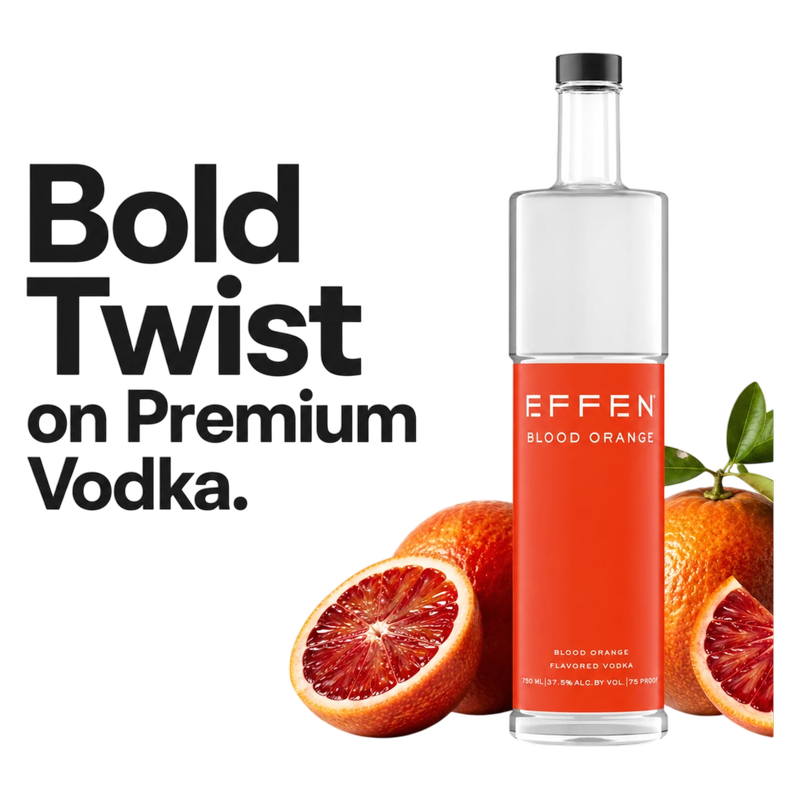 Effen Blood Orange Vodka 750ml (75 Proof)