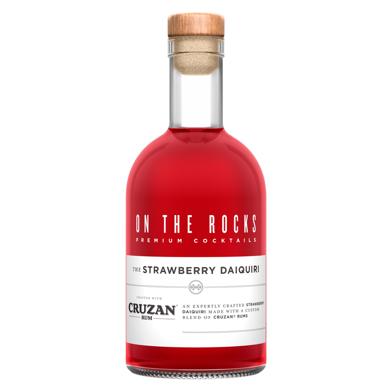 On The Rocks Cruzan Strawberry Daiquiri 375ml