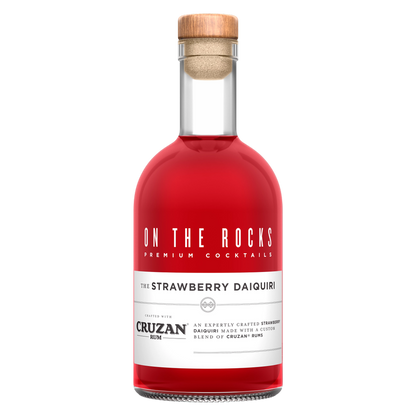 On The Rocks Cruzan Strawberry Daiquiri 375ml