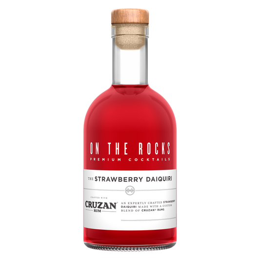 On The Rocks Cruzan Strawberry Daiquiri 375ml