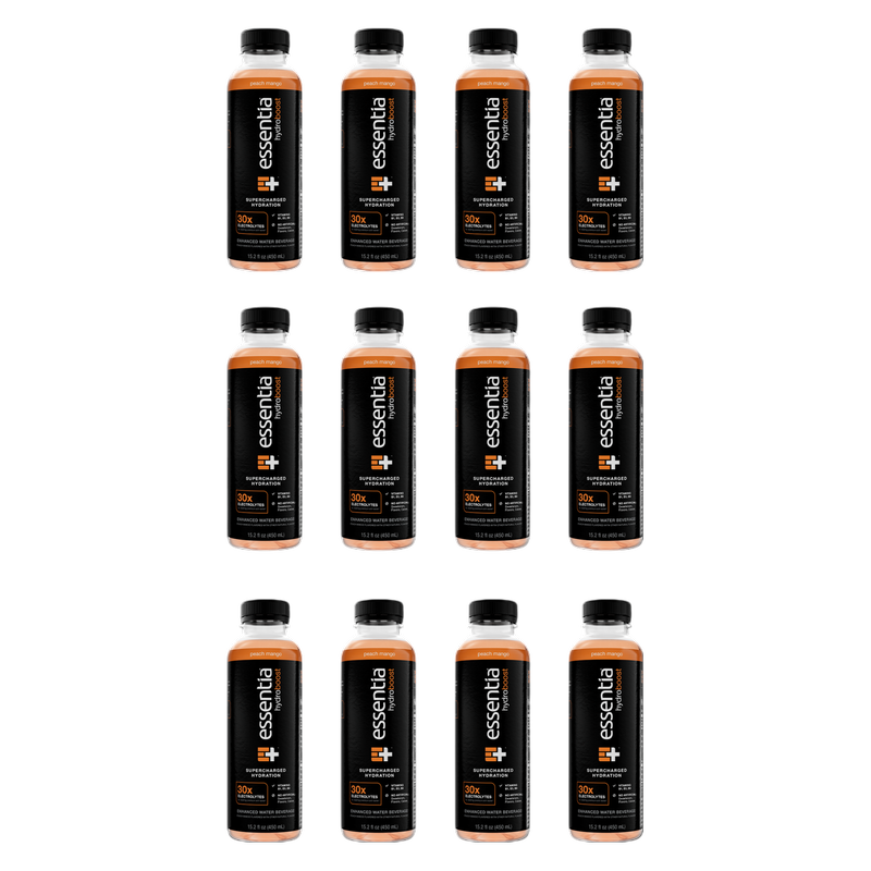 Essentia Hydroboost Mango Peach 12pk 15.2oz Bottle- XL