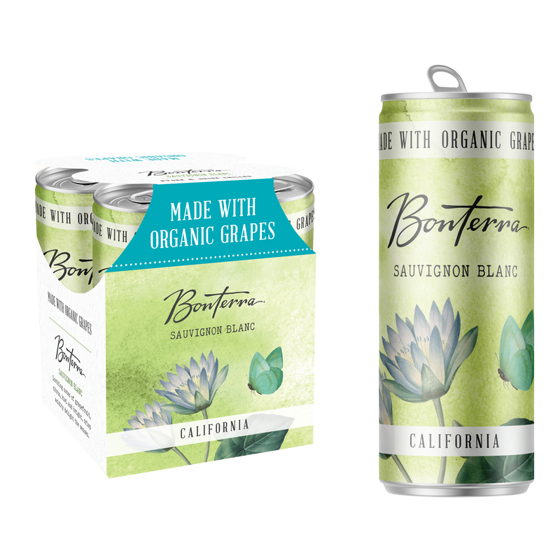 Bonterra Sauvignon Blanc 4pk 250ml Can