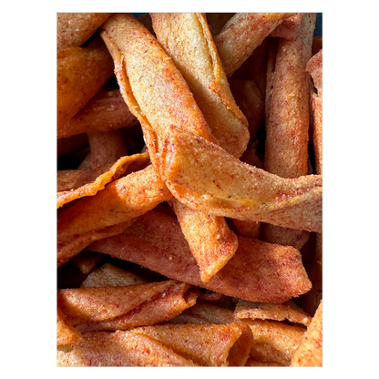 Zack's Mighty Fiery Nacho Rolled Tortilla Chips 7oz