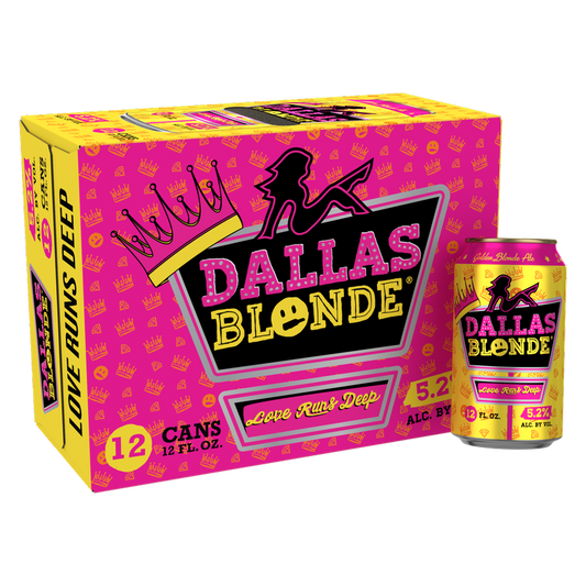 Deep Ellum Dallas Blonde 12pk 12oz can 5.2% ABV