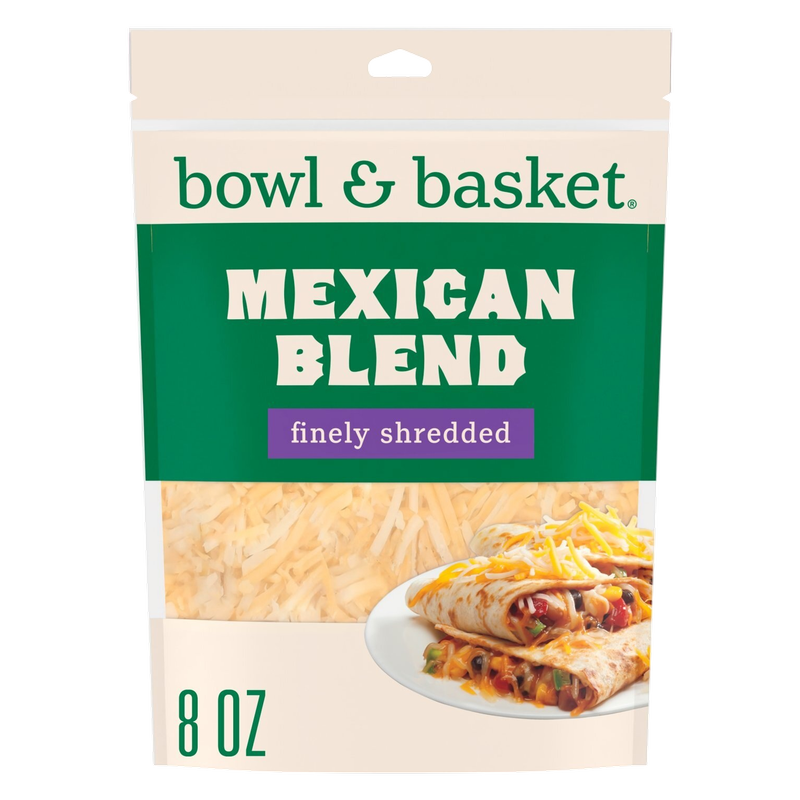 Bowl & Basket Shredded Mexican Blend Cheese - 8oz