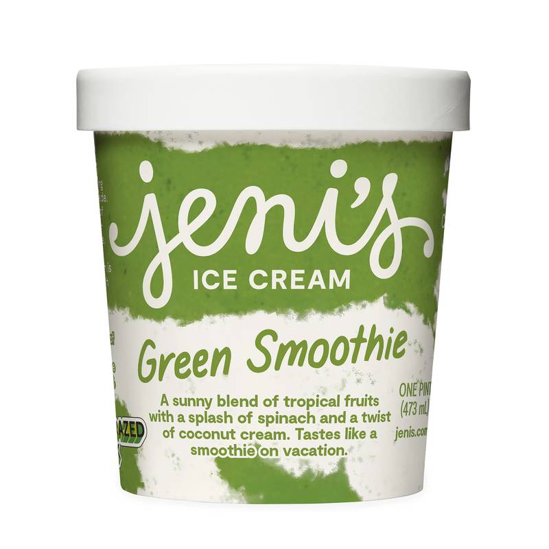 Jeni's Green Smoothie Ice Cream Pint