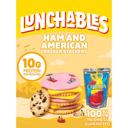 Lunchables Ham & American Cheese Lunch Combinations with Capri Sun - 9.1oz