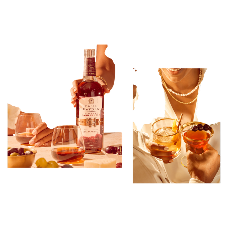 Basil Hayden Wine Cask Bourbon 750ml (80 Proof)