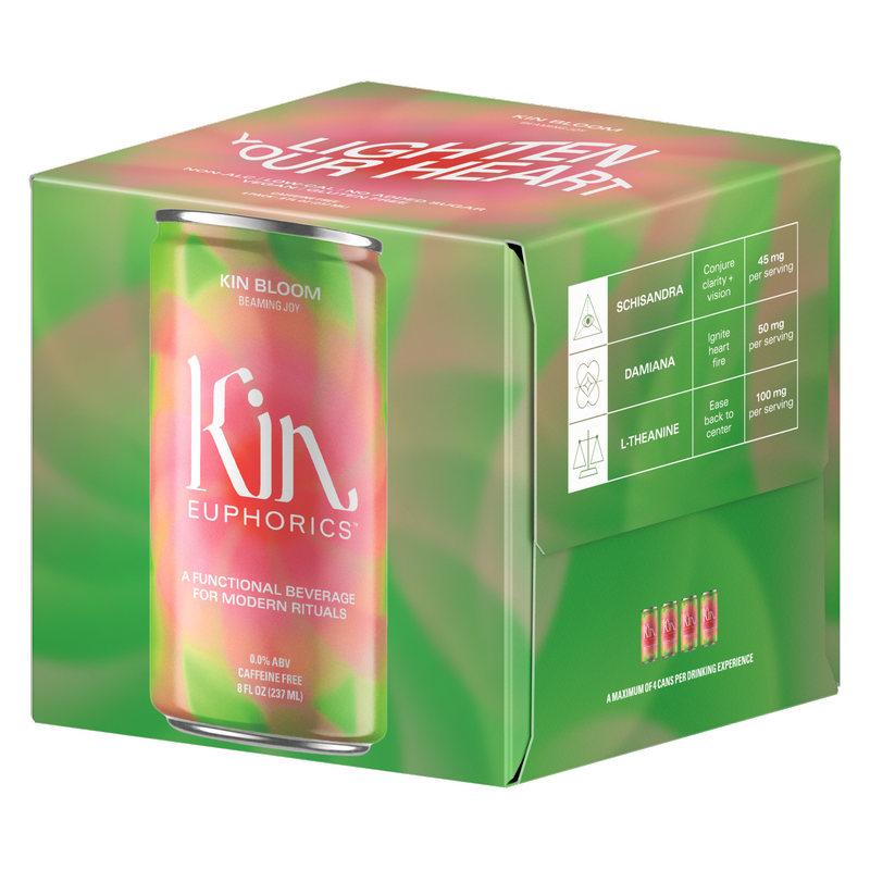 Kin Bloom 4pk 8oz Can
