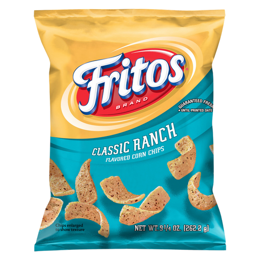 Fritos Corn Chips Classic Ranch 9.25oz