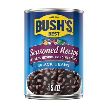 Bush's Seasoned Black Beans 15oz