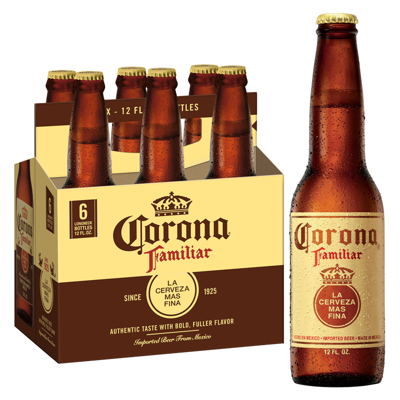 Corona Familiar 6pk 12oz Btl 4.8% ABV
