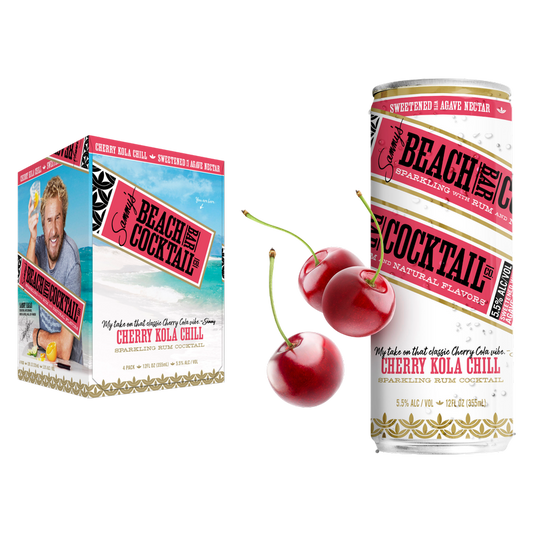 Sammy's Beach Bar Cherry Koka 4pk 12oz Can