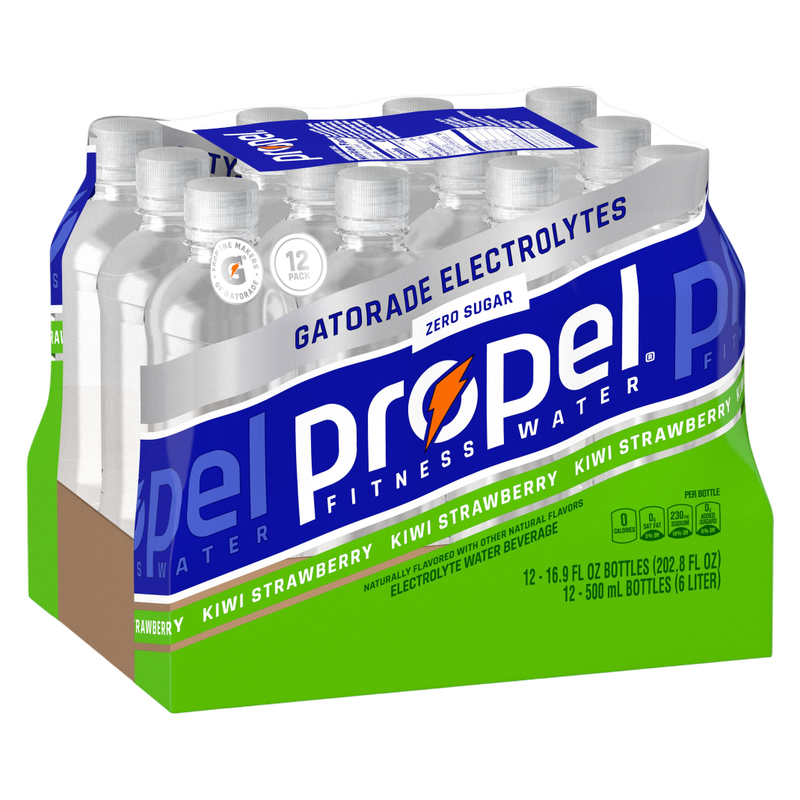 Propel Zero Sugar Kiwi Strawberry 12pk 16.9oz Btl