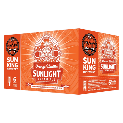 Sun King Orange Vanilla Sunlight Cream Ale 6pk 12oz Can 5.2% ABV