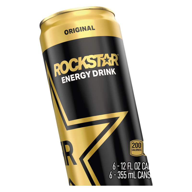 Rockstar Original Energy Drink 6pk 12oz Can