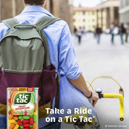 Tic Tac Fruit Adventure Mints, On-The-Go Refreshment, 1.7 oz