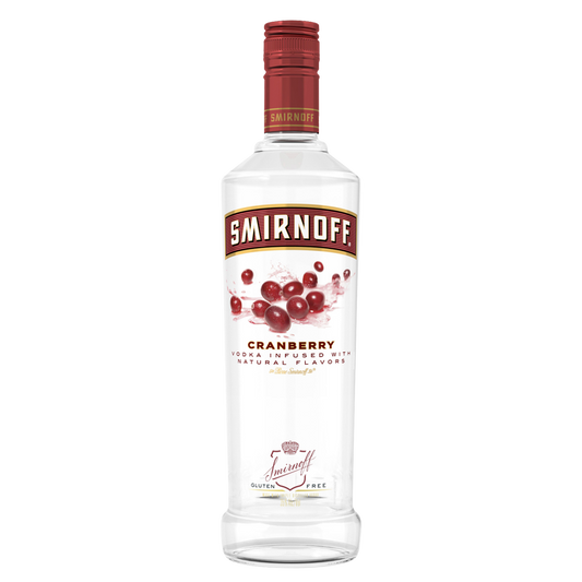 Smirnoff Cranberry Vodka 750ml