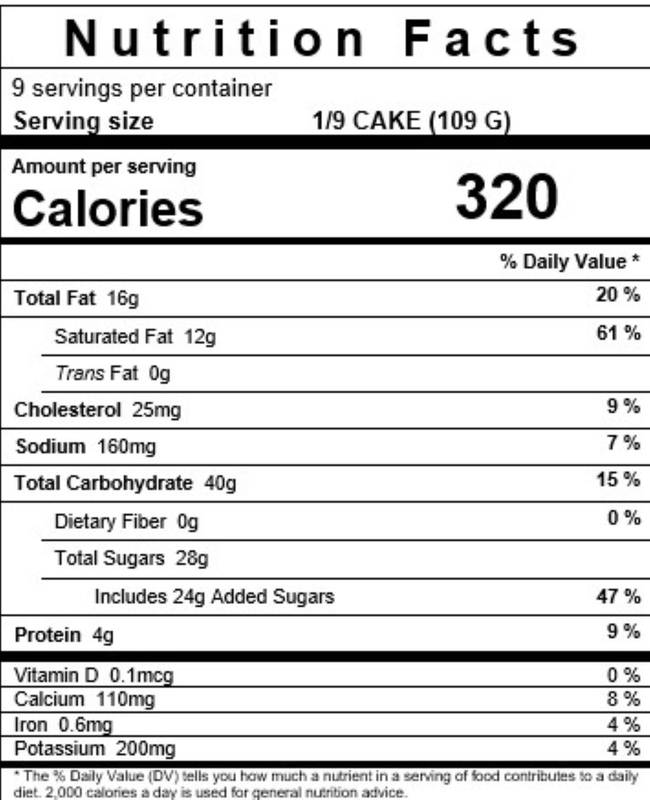 Carvel Holiday Snowman Cake (Serves Up to 9)