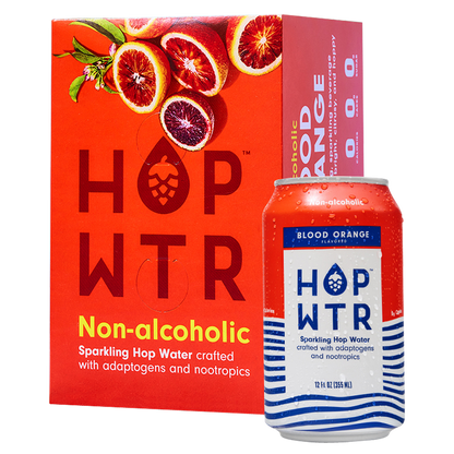 HOP WTR Blood Orange 6pk 12oz Can