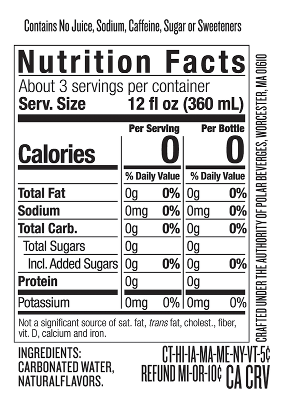 Polar Lime Seltzer 1 Liter