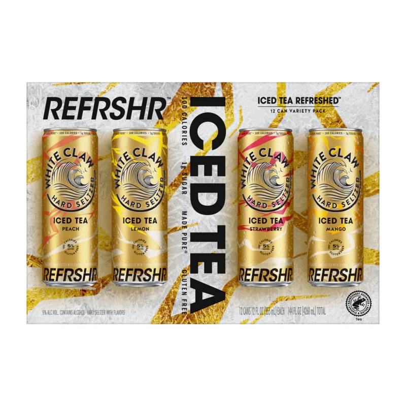 White Claw REFRSHR Iced Tea Variety 12pk 12oz Can 5.0% ABV
