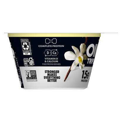 Oikos Triple Zero Vanilla Yogurt - 5.3oz