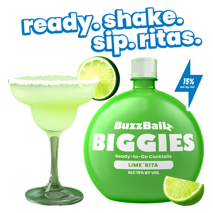 Buzzballz Biggies Chillers Lime 'Rita 1.5L 15% ABV