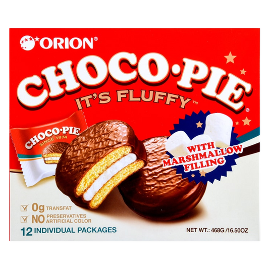 Orion Choco Pie 12 Ct,  16.5 oz