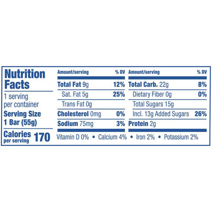 Oreo Frozen Dairy Dessert Bar 1ct