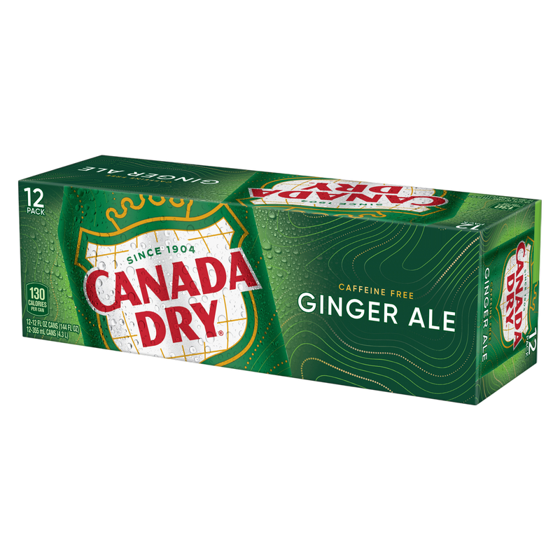 Canada Dry Ginger Ale 12pk 12oz Can