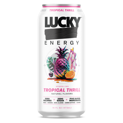 Lucky Energy Tropical Thrill 16oz Can