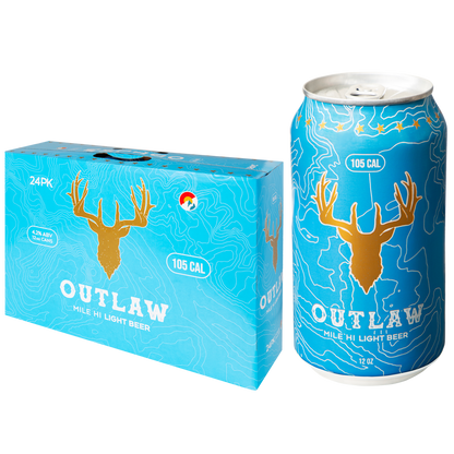 Tivoli Outlaw Mile Hi Light 24pk 12oz Can 4.2% ABV