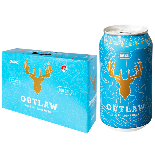 Tivoli Outlaw Mile Hi Light 24pk 12oz Can 4.2% ABV