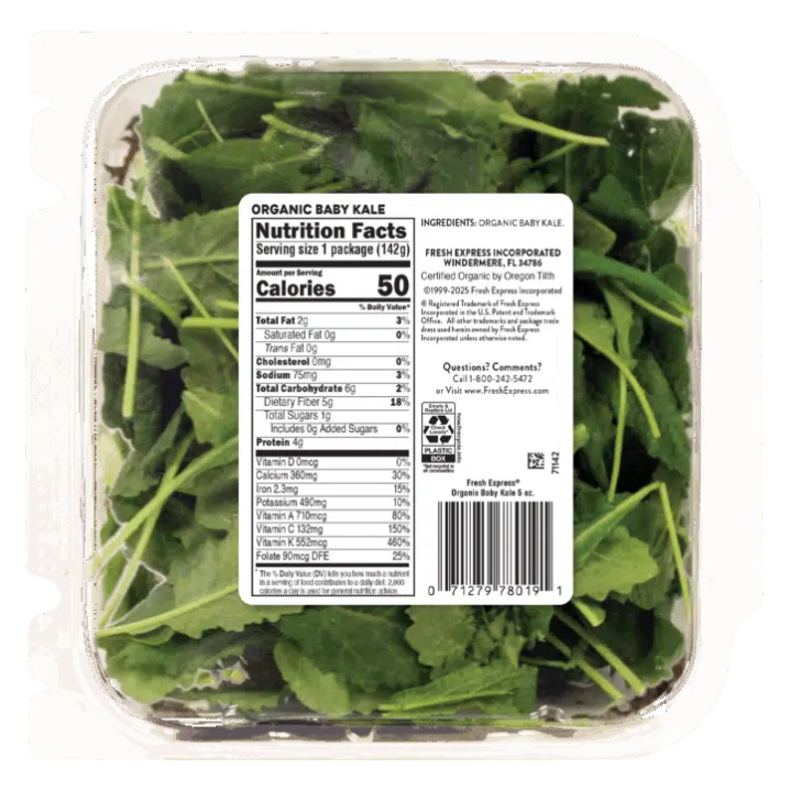 Organic Baby Kale - 5oz