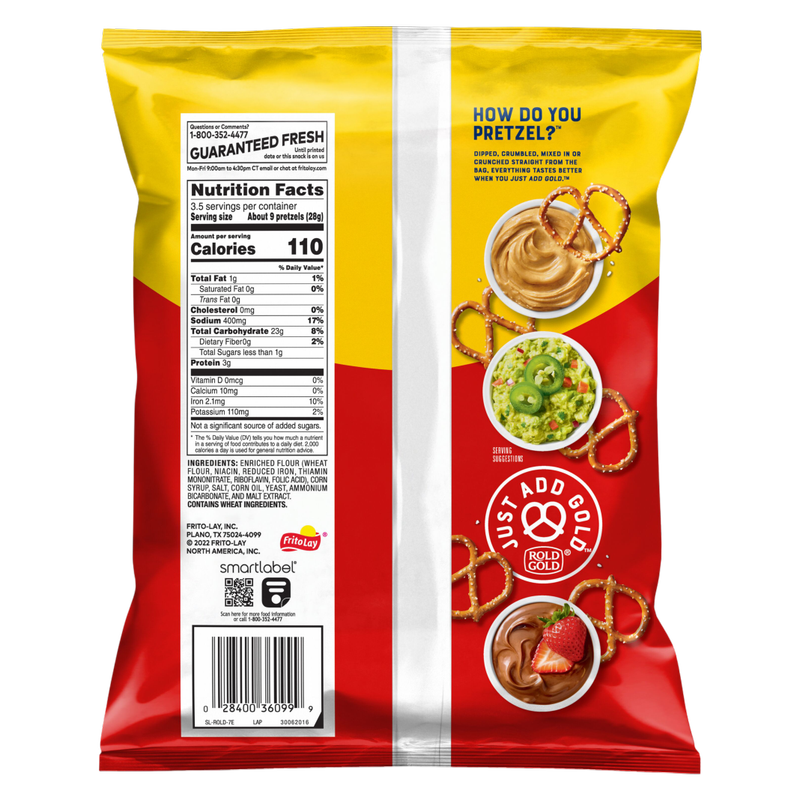 Rold Gold Thins Pretzels 3.5oz