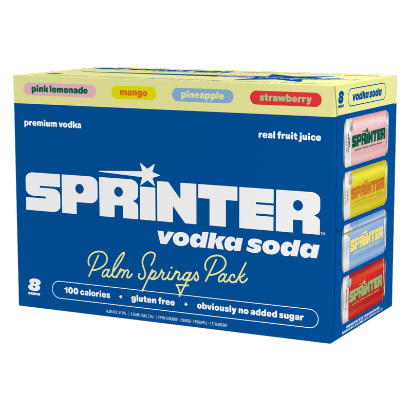 Sprinter Palm Springs Variety Pack 8pk 12oz Can