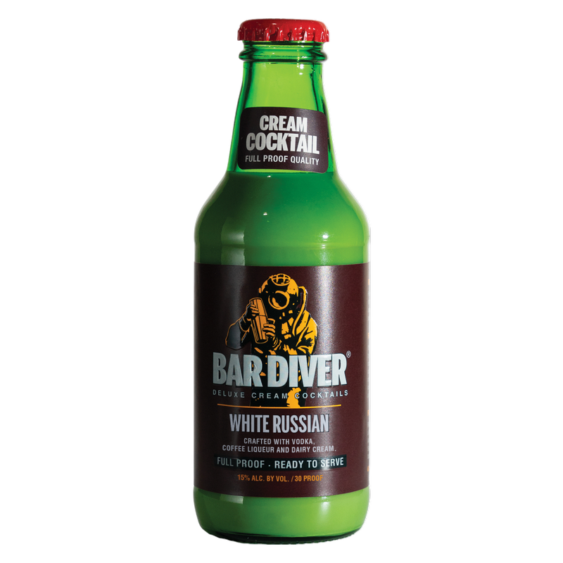 Bar Diver White Russian 4pk 200ml Bottle