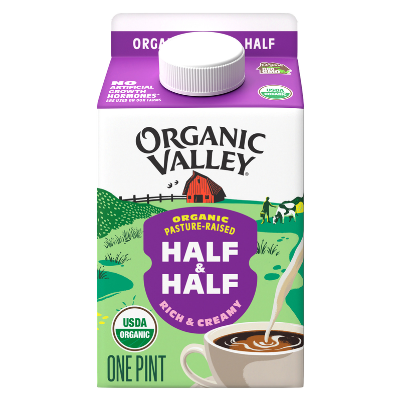 Organic Valley Half & Half 16oz