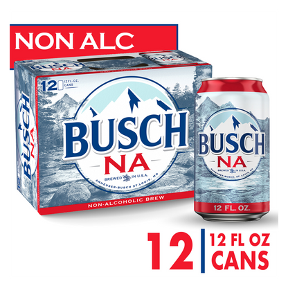 Busch Non Alc 12pk 12oz Can
