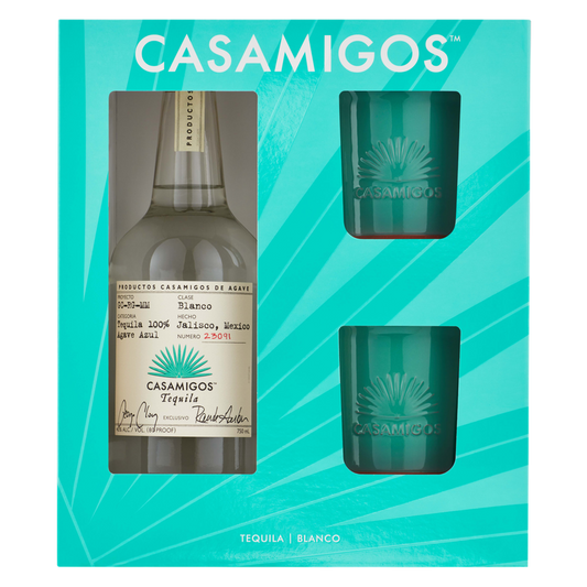 Casamigos Blanco Tequila Gift Set 750ml