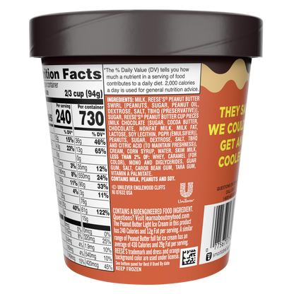 Reese's Peanut Butter Cups Ice Cream Pint