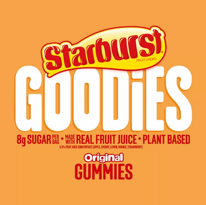 Starburst Goodies Gummies Original, 1.8oz