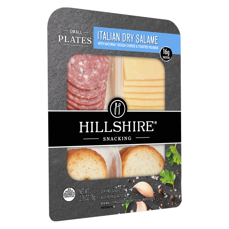 Hillshire Snacking Protein Small Plates Italian Dry Salame & Gouda Cheese - 2.76oz
